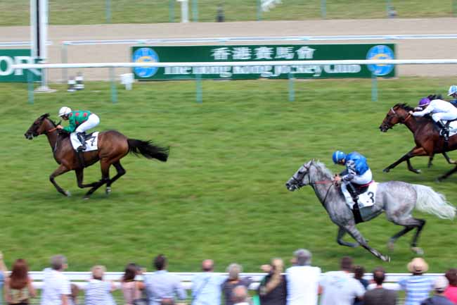 Photo d'arrivée de la course pmu PRIX DU HONG KONG JOCKEY CLUB à DEAUVILLE le Lundi 15 août 2016