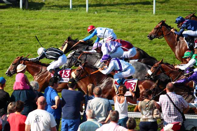 Photo d'arrivée de la course pmu PRIX DE BLANGY-LE-CHATEAU à CLAIREFONTAINE le Mercredi 17 août 2016