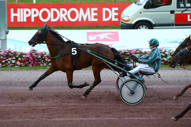 Photo d'arrivée de la course pmu PRIX DES CEDRES à CABOURG le Vendredi 19 août 2016