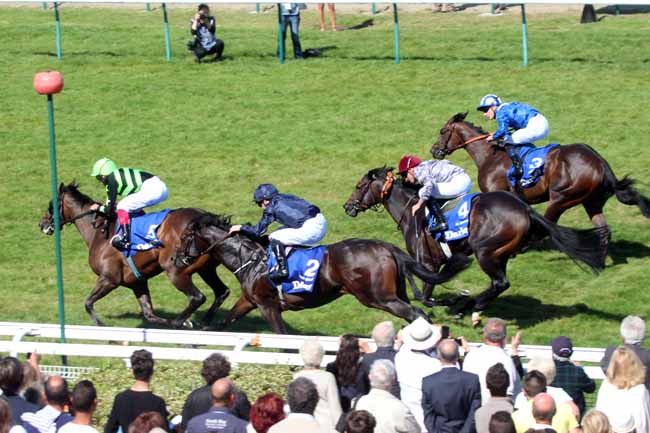 Photo d'arrivée de la course pmu DARLEY PRIX MORNY à DEAUVILLE le Dimanche 21 août 2016