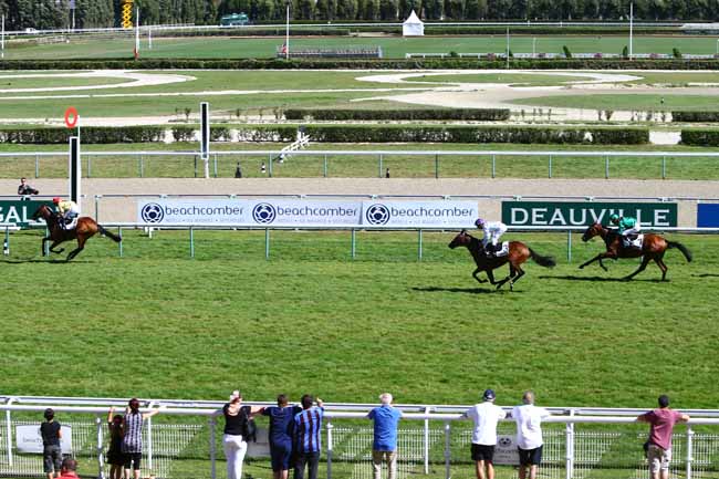 Photo d'arrivée de la course pmu PRIX DE MONTAIGU à DEAUVILLE le Mardi 23 août 2016