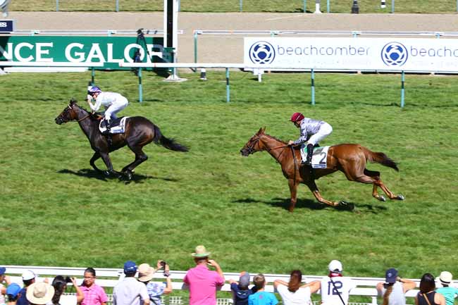 Photo d'arrivée de la course pmu PRIX DE LA NONETTE à DEAUVILLE le Mardi 23 août 2016