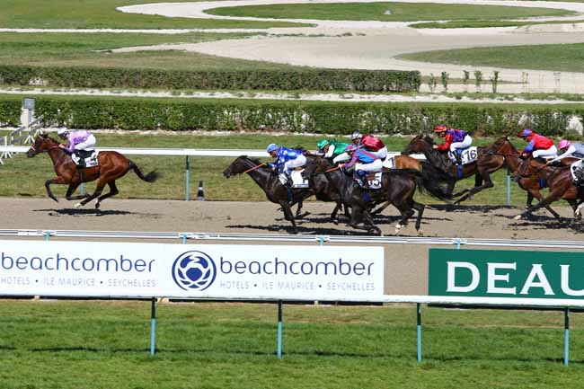 Photo d'arrivée de la course pmu PRIX DE LIVAROT à DEAUVILLE le Mardi 23 août 2016