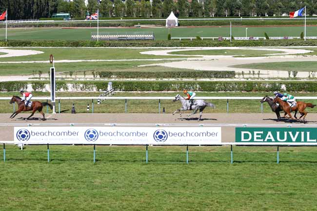 Photo d'arrivée de la course pmu PRIX DU GUE à DEAUVILLE le Mardi 23 août 2016