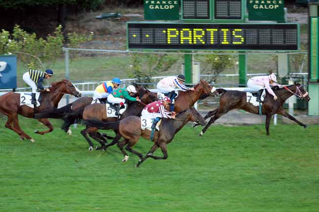 Photo d'arrivée de la course pmu PRIX DU PONT AU CHANGE à SAINT-CLOUD le Dimanche 4 septembre 2016