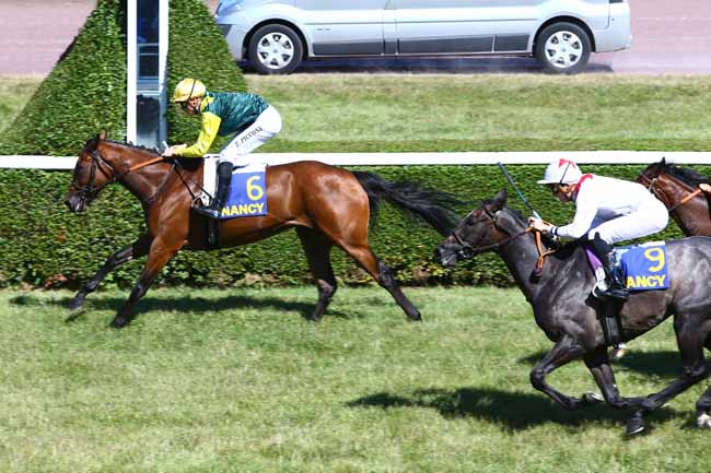 Photo d'arrivée de la course pmu PRIX DE LA PLACE STANISLAS à NANCY le Mardi 6 septembre 2016