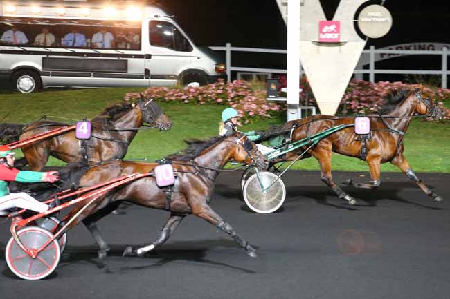Photo d'arrivée de la course pmu PRIX BADENIA à PARIS-VINCENNES le Mardi 6 septembre 2016