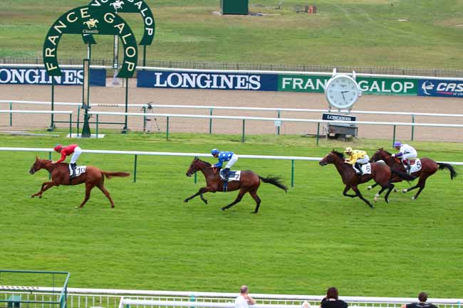 Photo d'arrivée de la course pmu PRIX DE FONTENOY à CHANTILLY le Jeudi 8 septembre 2016