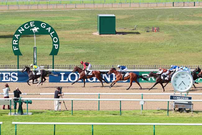 Photo d'arrivée de la course pmu PRIX DE LA PICARDIE à CHANTILLY le Jeudi 8 septembre 2016