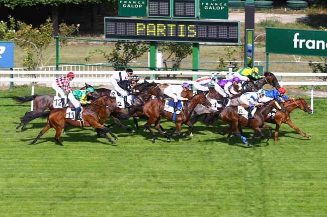 Photo d'arrivée de la course pmu PRIX DU PONT MARIE à SAINT-CLOUD le Mercredi 14 septembre 2016