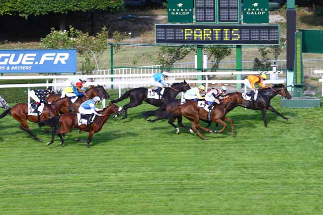 Photo d'arrivée de la course pmu PRIX DE VAUGIRARD à SAINT-CLOUD le Mercredi 14 septembre 2016
