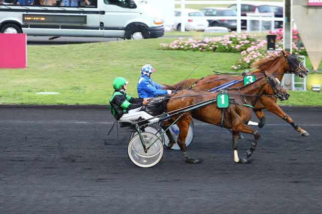 Photo d'arrivée de la course pmu PRIX DE JANZE à PARIS-VINCENNES le Lundi 19 septembre 2016