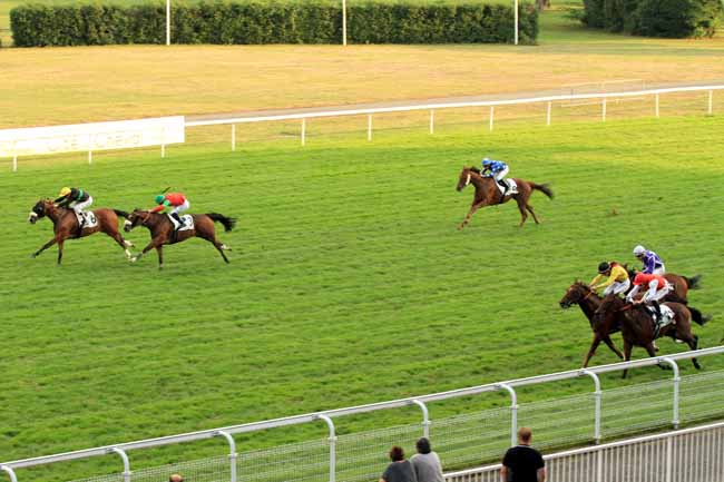 Photo d'arrivée de la course pmu PRIX L'EXPRESS à MAISONS-LAFFITTE le Mercredi 21 septembre 2016
