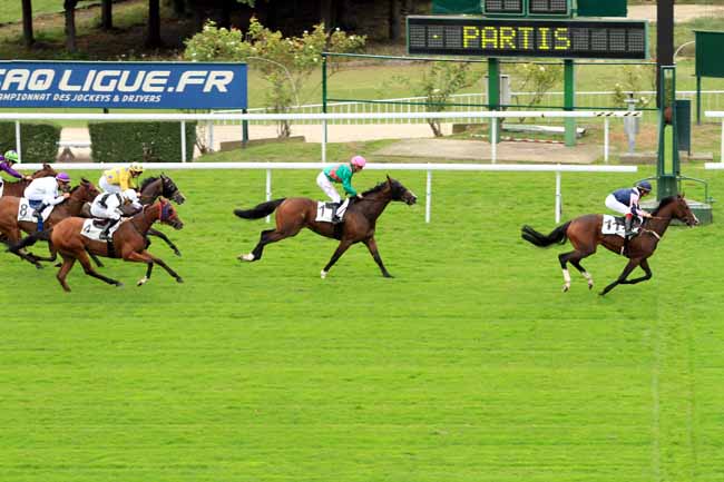 Photo d'arrivée de la course pmu PRIX DU PRIEURE DE JARDY à SAINT-CLOUD le Jeudi 22 septembre 2016