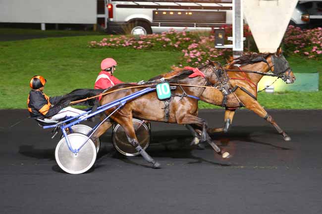 Photo d'arrivée de la course pmu PRIX ERIDANUS à PARIS-VINCENNES le Vendredi 23 septembre 2016