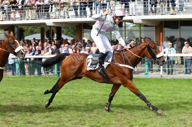 Photo d'arrivée de la course pmu PRIX DU DOCTEUR GUY JALLOT à CRAON le Lundi 26 septembre 2016