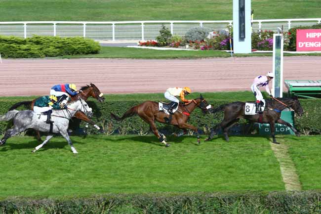 Photo d'arrivée de la course pmu PRIX BULAN à ENGHIEN le Mardi 27 septembre 2016