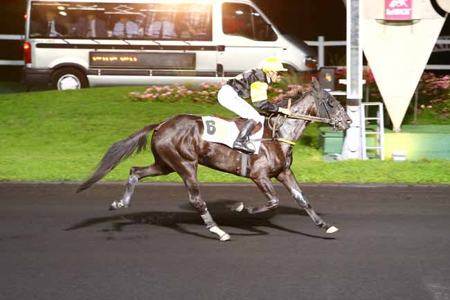 Photo d'arrivée de la course pmu PRIX ARTEMIS à PARIS-VINCENNES le Mardi 27 septembre 2016