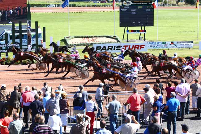 Photo d'arrivée de la course pmu PRIX DE LA SOCIETE DU CHEVAL FRANCAIS à LE MONT SAINT MICHEL le Mercredi 28 septembre 2016