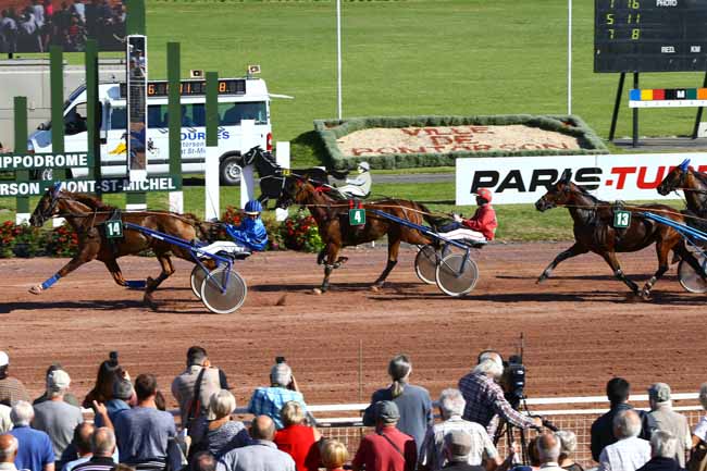 Photo d'arrivée de la course pmu PRIX DE LA MERE POULARD (GR A) à LE MONT SAINT MICHEL le Mercredi 28 septembre 2016