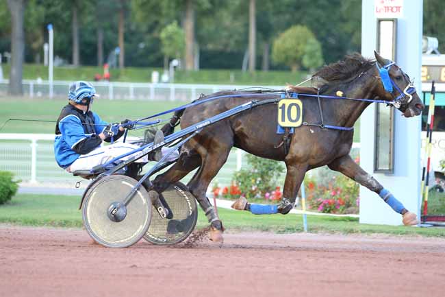 Photo d'arrivée de la course pmu PRIX DU PONT MARIE à ENGHIEN le Jeudi 29 septembre 2016