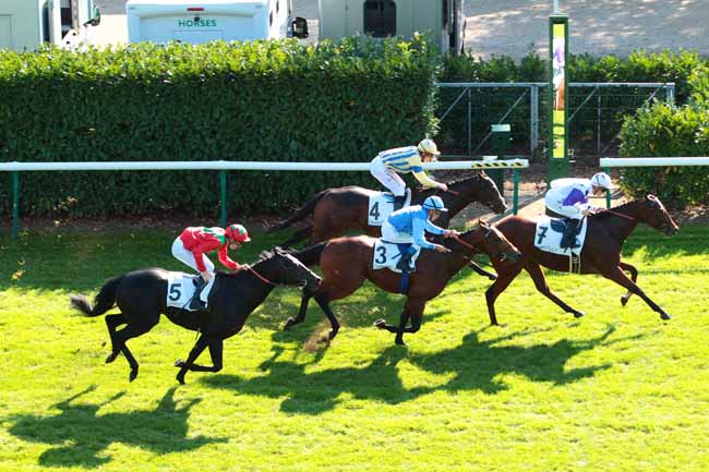 Photo d'arrivée de la course pmu PRIX DES SERRES D'AUTEUIL à CHANTILLY le Dimanche 16 octobre 2016