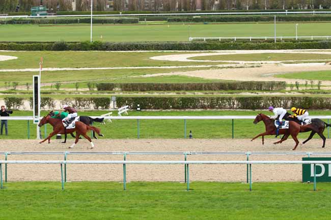 Photo d'arrivée de la course pmu PRIX DU MOULIN SAINT-LAURENT à DEAUVILLE le Mercredi 19 octobre 2016