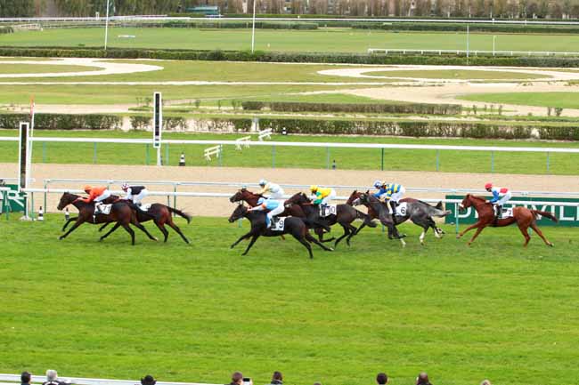 Photo d'arrivée de la course pmu PRIX DE L'HERMITAGE à DEAUVILLE le Mercredi 19 octobre 2016