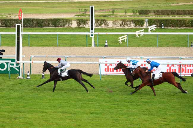 Photo d'arrivée de la course pmu PRIX ISONOMY à DEAUVILLE le Jeudi 20 octobre 2016