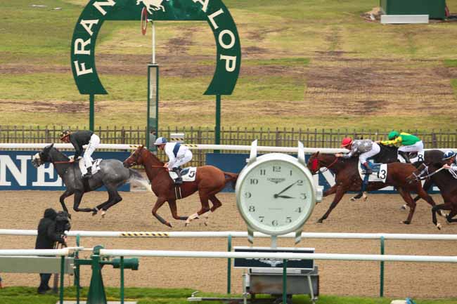 Photo d'arrivée de la course pmu PRIX DU VERGALLY à CHANTILLY le Lundi 24 octobre 2016