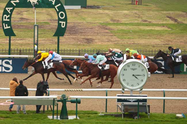 Photo d'arrivée de la course pmu PRIX DE VERNEUIL-EN-HALLATTE à CHANTILLY le Lundi 24 octobre 2016