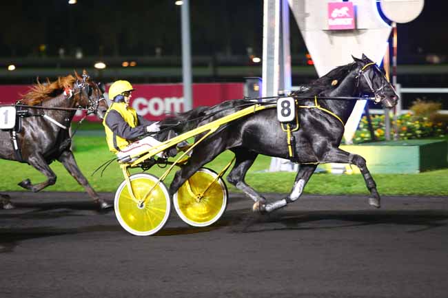 Photo d'arrivée de la course pmu PRIX CALIFORNIA à PARIS-VINCENNES le Mardi 25 octobre 2016