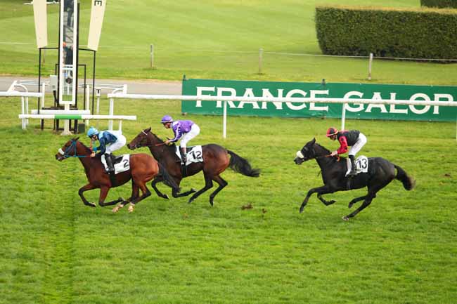 Photo d'arrivée de la course pmu PRIX DE LA HUME à MAISONS-LAFFITTE le Jeudi 27 octobre 2016