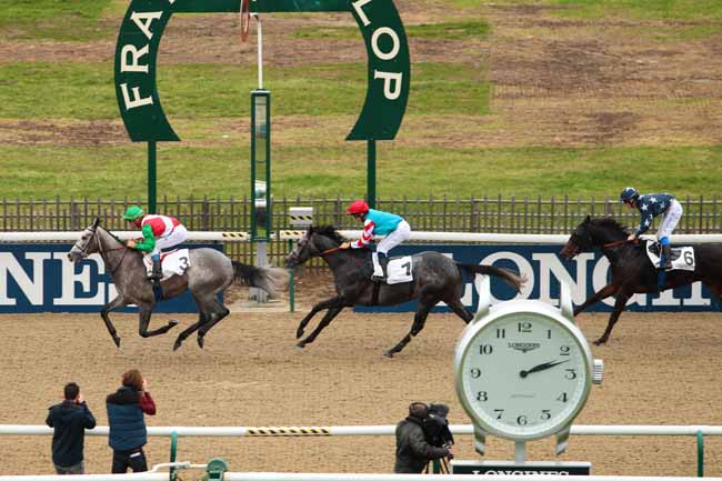 Photo d'arrivée de la course pmu PRIX DE MONTLEVEQUE à CHANTILLY le Samedi 29 octobre 2016