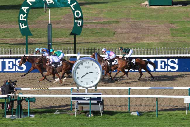 Photo d'arrivée de la course pmu PRIX DU CHENE SEC à CHANTILLY le Lundi 31 octobre 2016