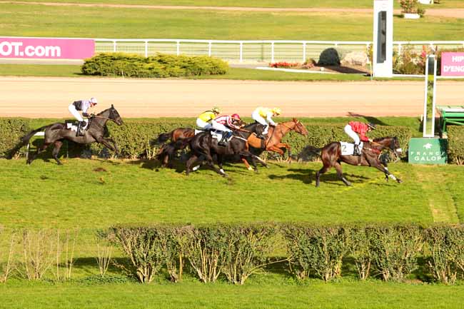 Photo d'arrivée de la course pmu PRIX DE SAINT-RAPHAEL à ENGHIEN le Mercredi 2 novembre 2016