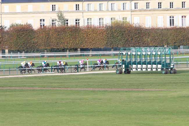 Photo d'arrivée de la course pmu PRIX DE LA ROUTE DE LA LOGE à CHANTILLY le Jeudi 3 novembre 2016