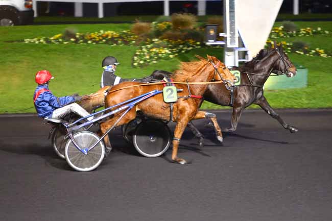 Photo d'arrivée de la course pmu PRIX DE MORLAIX à PARIS-VINCENNES le Lundi 7 novembre 2016