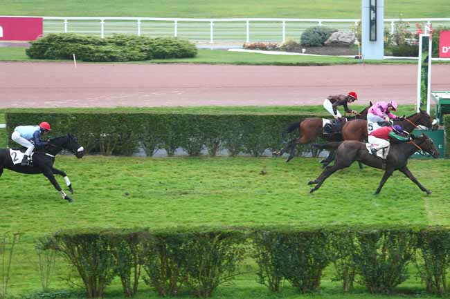 Photo d'arrivée de la course pmu PRIX DANIEL MERLE à ENGHIEN le Lundi 7 novembre 2016