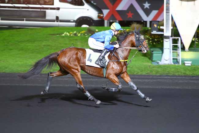 Photo d'arrivée de la course pmu PRIX HYPERION à PARIS-VINCENNES le Vendredi 18 novembre 2016