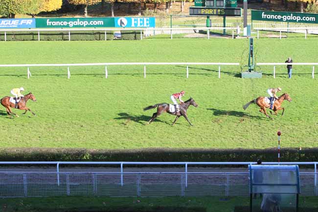 Photo d'arrivée de la course pmu PRIX GAZALA à SAINT-CLOUD le Vendredi 18 novembre 2016