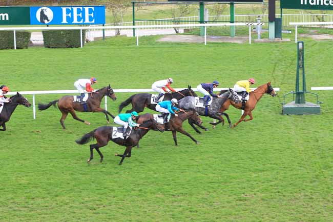 Photo d'arrivée de la course pmu PRIX DE LA MARNE à SAINT-CLOUD le Vendredi 18 novembre 2016