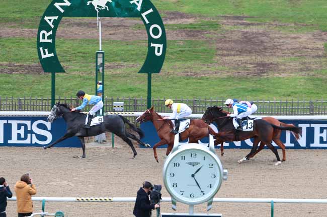 Photo d'arrivée de la course pmu PRIX DES BICHES à CHANTILLY le Mardi 22 novembre 2016