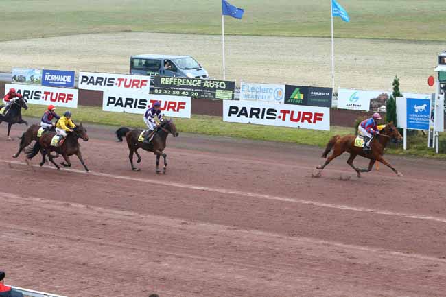 Photo d'arrivée de la course pmu PRIX DU CONSEIL DEPARTEMENTAL DE SEINE-MARITIME à MAUQUENCHY le Mercredi 23 novembre 2016