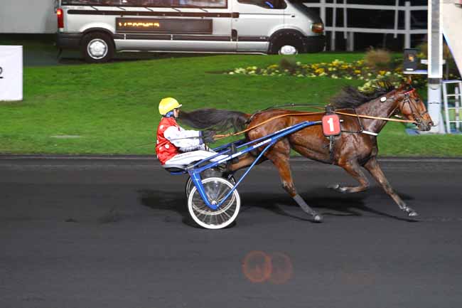 Photo d'arrivée de la course pmu PRIX THIA (GR B) à PARIS-VINCENNES le Vendredi 25 novembre 2016