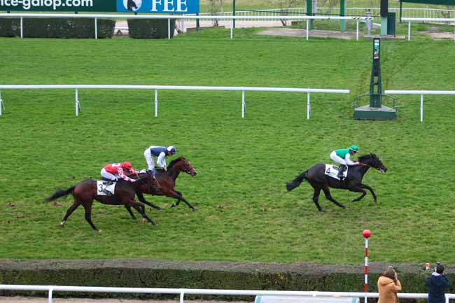 Photo d'arrivée de la course pmu PRIX TANTIEME à SAINT-CLOUD le Vendredi 25 novembre 2016