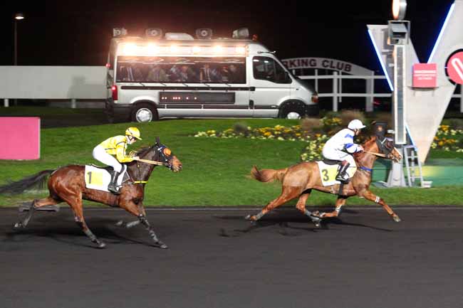 Photo d'arrivée de la course pmu PRIX DE LA BRESSE à PARIS-VINCENNES le Samedi 26 novembre 2016