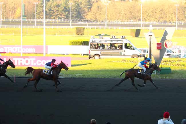 Photo d'arrivée de la course pmu PRIX D'HARFLEUR à PARIS-VINCENNES le Mercredi 30 novembre 2016
