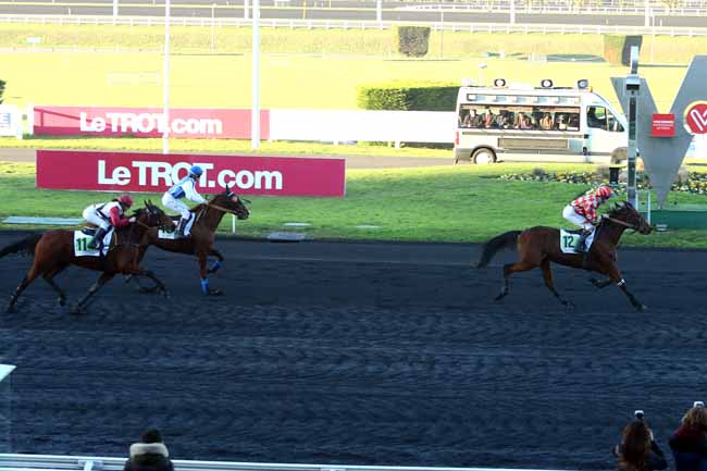 Photo d'arrivée de la course pmu PRIX DE CHAROLLES à PARIS-VINCENNES le Jeudi 8 décembre 2016