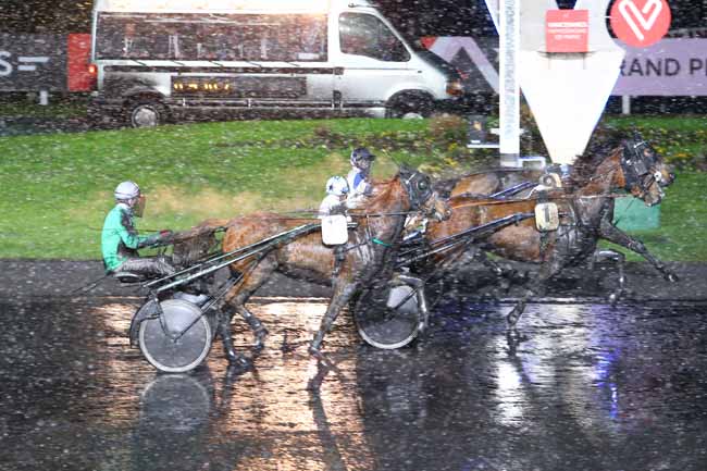 Photo d'arrivée de la course pmu PRIX DE LA CAPELLE à PARIS-VINCENNES le Dimanche 15 janvier 2017